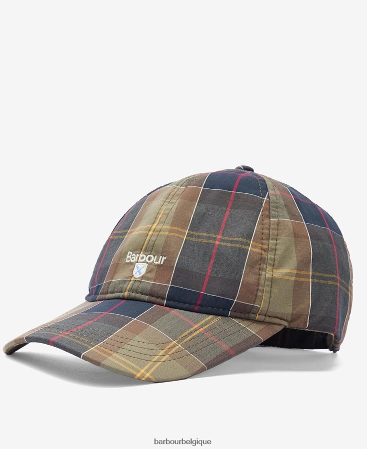 accessoires Barbour casquette sport tartan tartan classique Hommes T2L6ZP2255