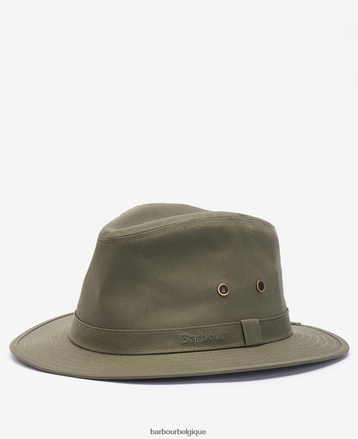 accessoires Barbour chapeau safari dawson grès Hommes T2L6ZP2248