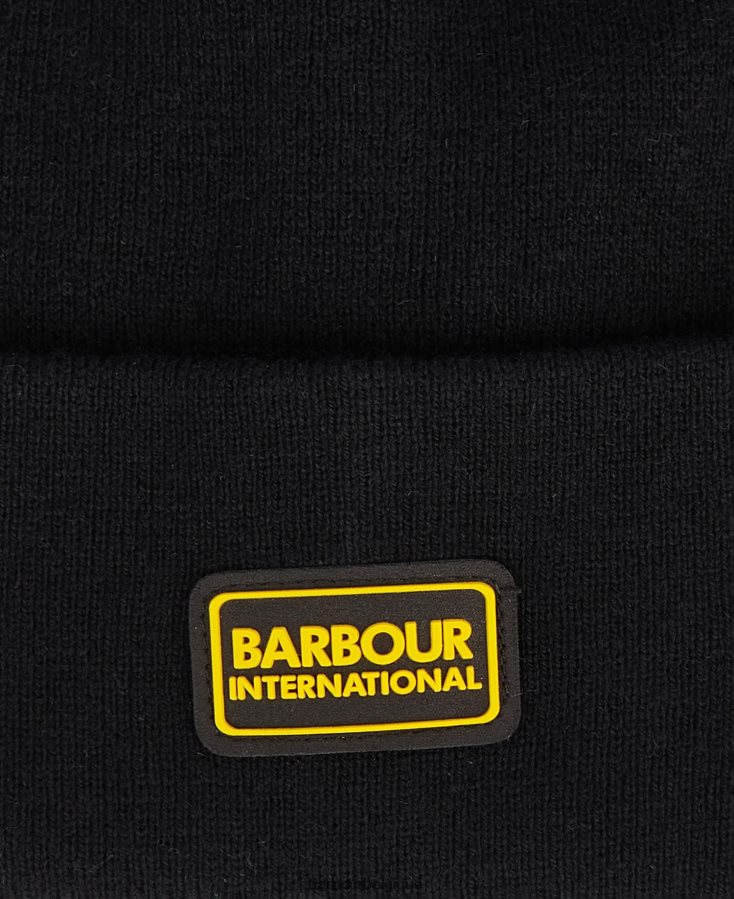 accessoires Barbour héritage international du capteur de bonnet noir Hommes T2L6ZP2313