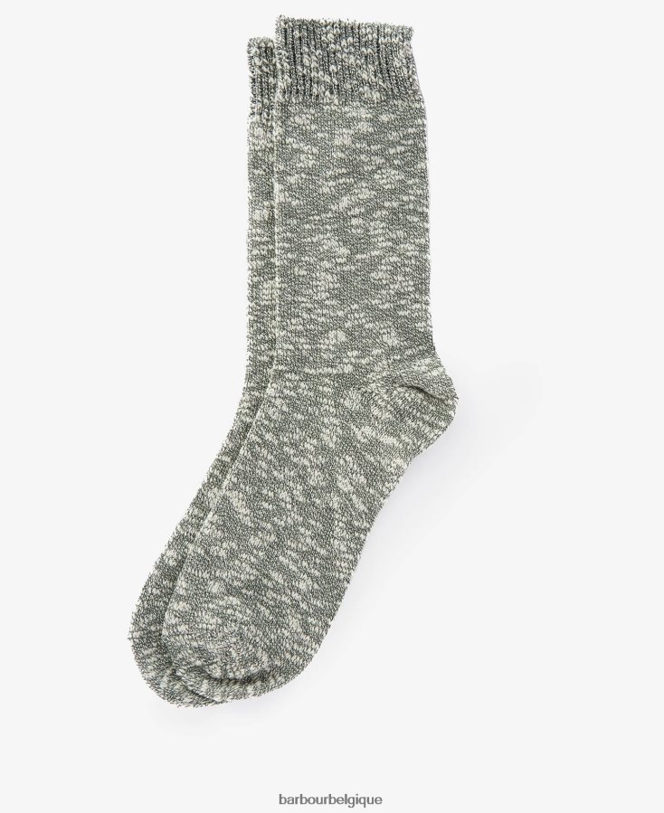 accessoires Barbour coffret cadeau flasque et chaussette vert Hommes T2L6ZP2361