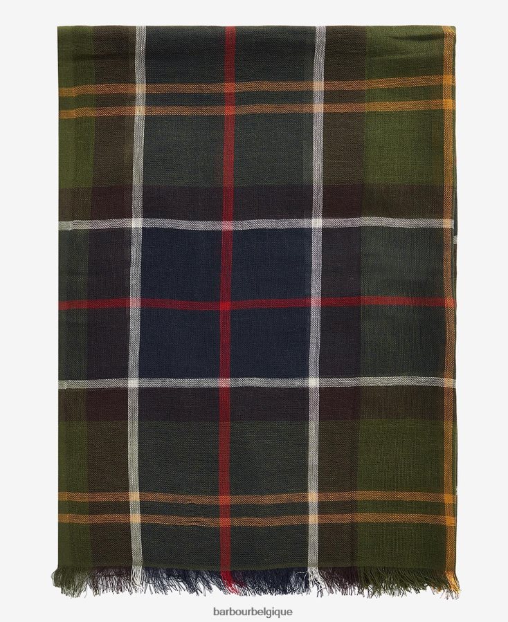 accessoires Barbour foulard tartan welton tartan de robe de pierre Hommes T2L6ZP2357