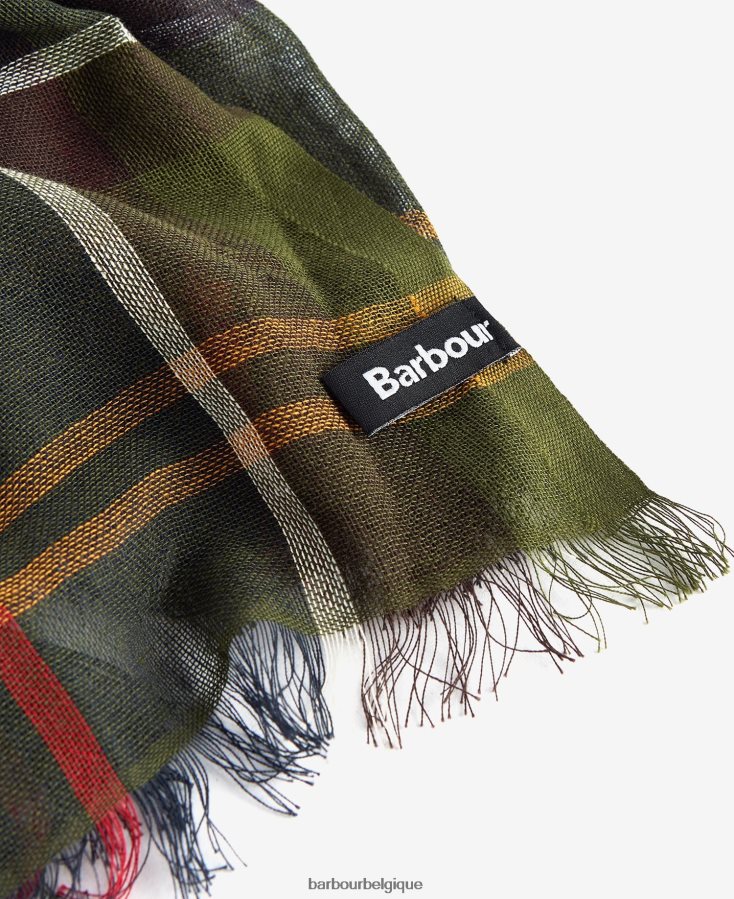 accessoires Barbour foulard tartan welton tartan de robe de pierre Hommes T2L6ZP2357
