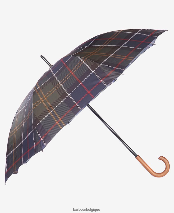 accessoires Barbour parapluie marcheur tartan classique Hommes T2L6ZP2372