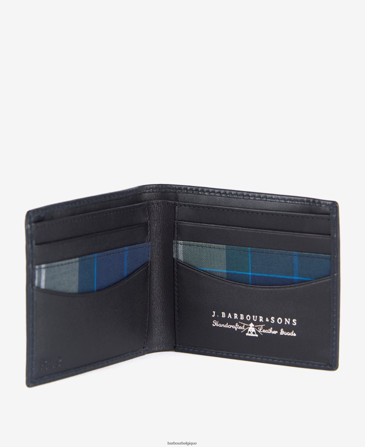 accessoires Barbour petit portefeuille colwell carbone Hommes T2L6ZP2374