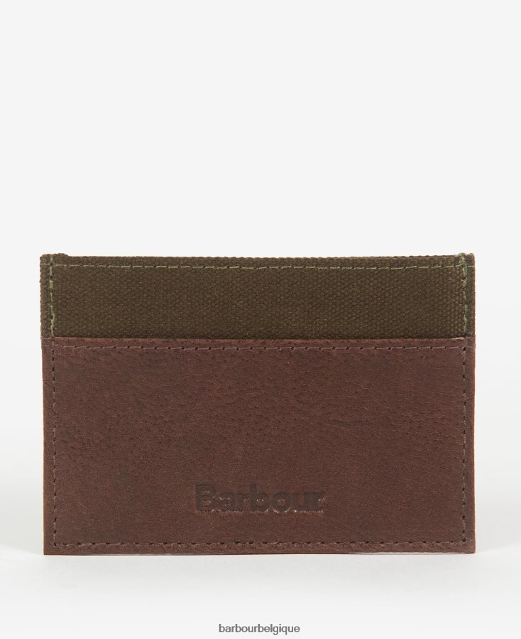 accessoires Barbour porte-cartes padbury marron foncé Hommes T2L6ZP2378