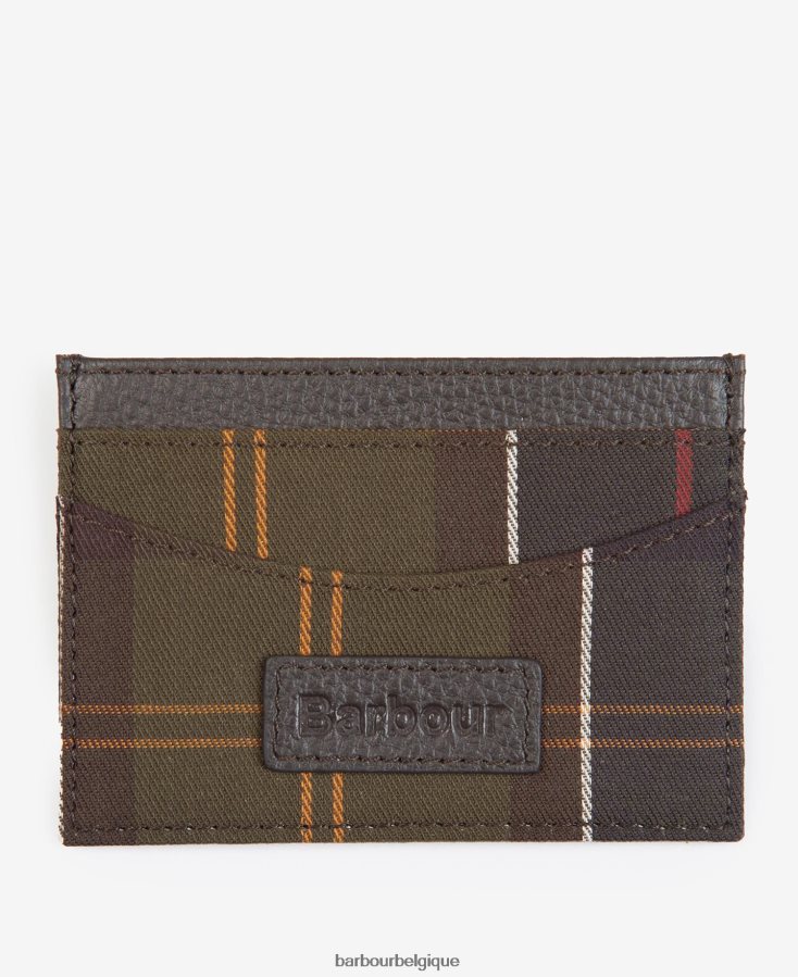 accessoires Barbour porte-cartes tartan tartan classique Hommes T2L6ZP2380
