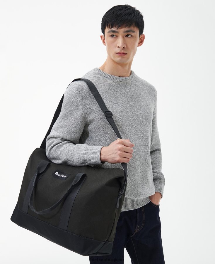 accessoires Barbour fourre-tout en toile highfield marine/olive Hommes T2L6ZP2195