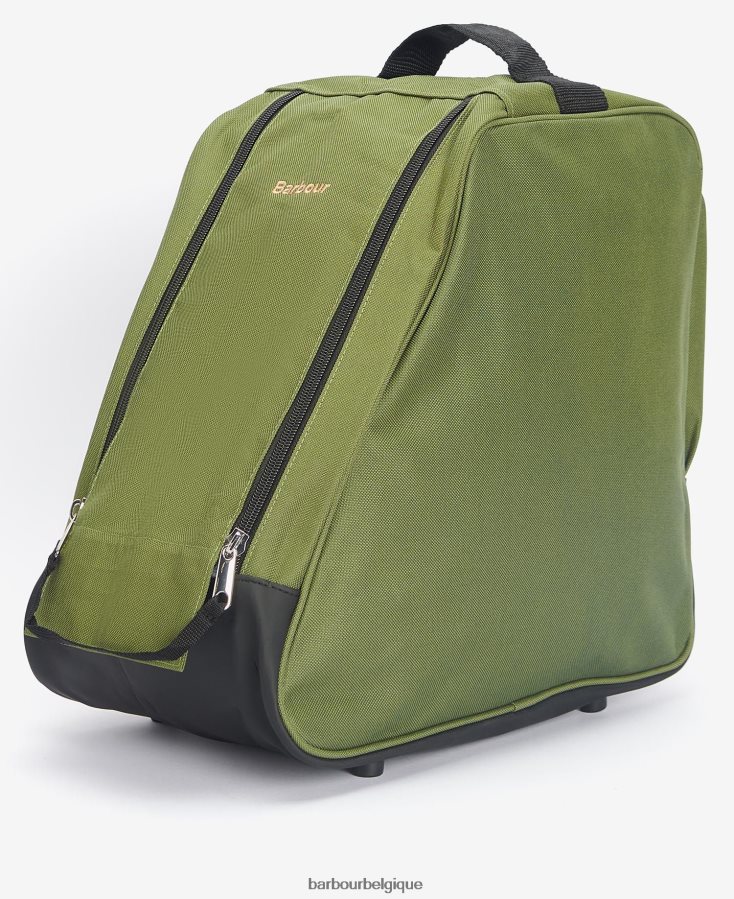 accessoires Barbour sac à chaussures vert Hommes T2L6ZP1360