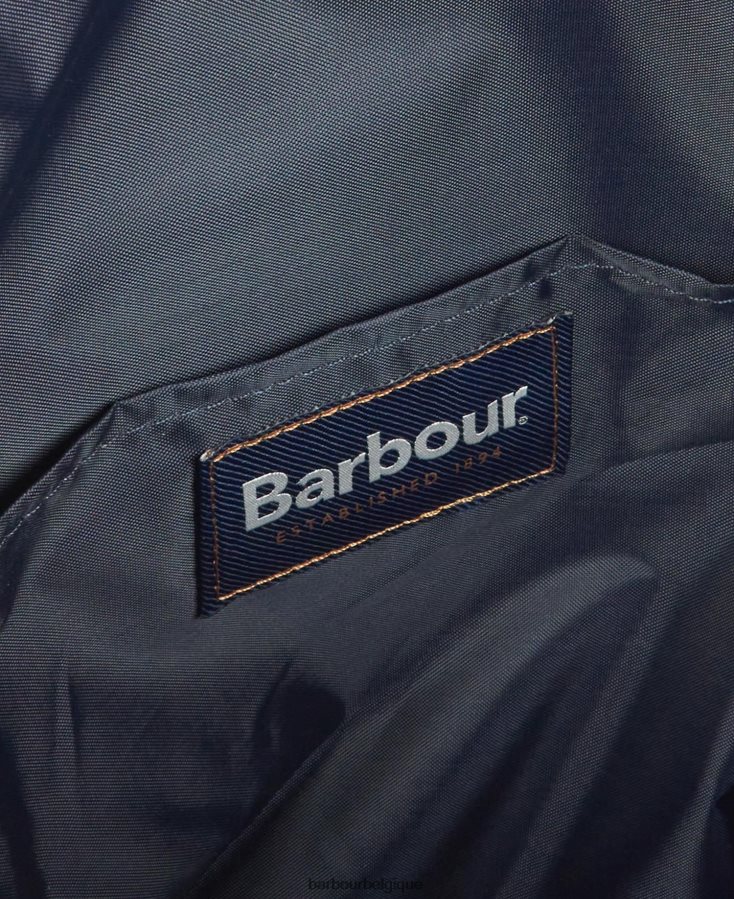 accessoires Barbour sac à dos highfield en toile marine/olive Hommes T2L6ZP2206
