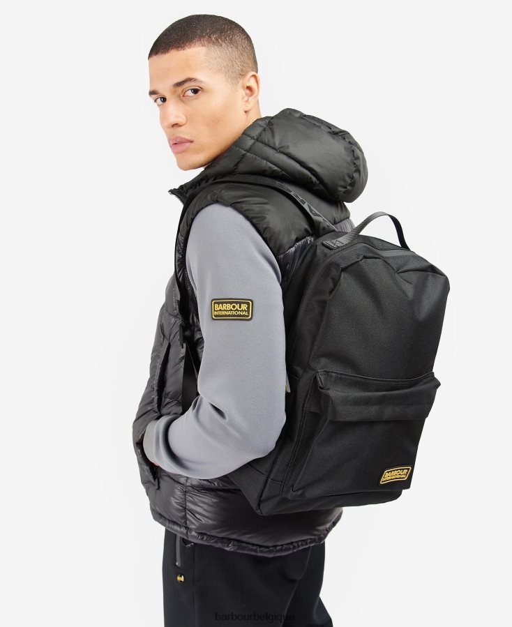 accessoires Barbour sac à dos knockhill noir Hommes T2L6ZP2190