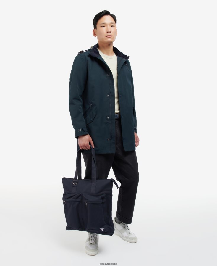 accessoires Barbour sac fourre-tout cascade marine classique Hommes T2L6ZP2215