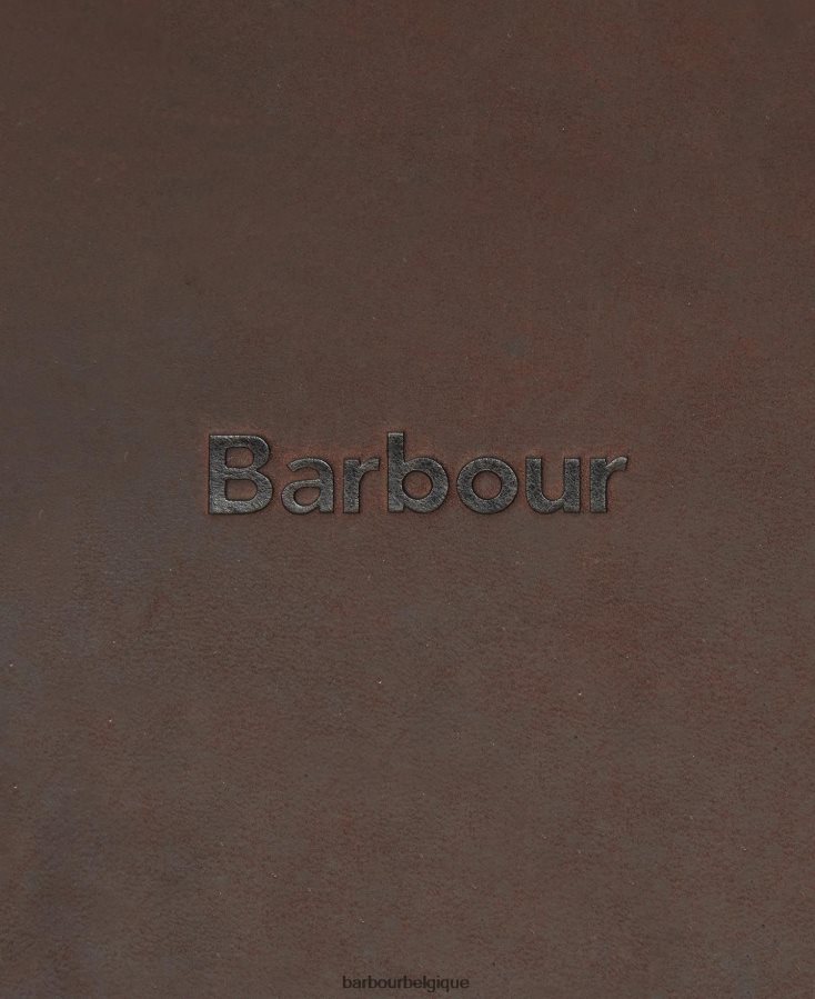 accessoires Barbour sac tarras en cuir wax marine Hommes T2L6ZP2207