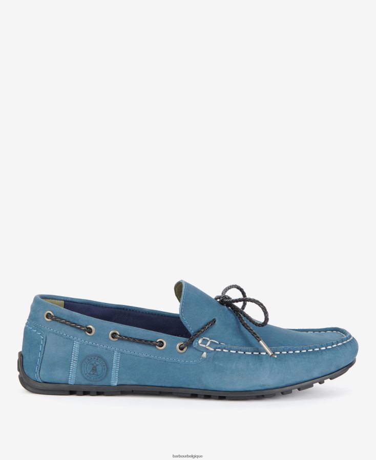 chaussure Barbour chaussures de conduite jenson Cognac Hommes T2L6ZP1338