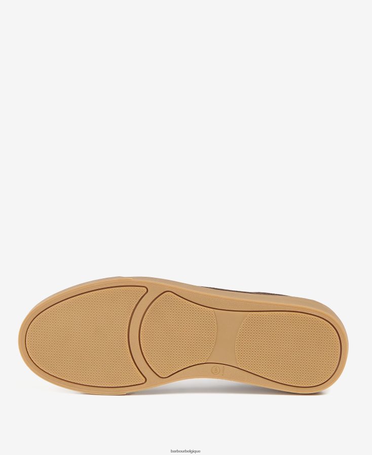 chaussure Barbour chaussures de poiré suède cola Hommes T2L6ZP1347