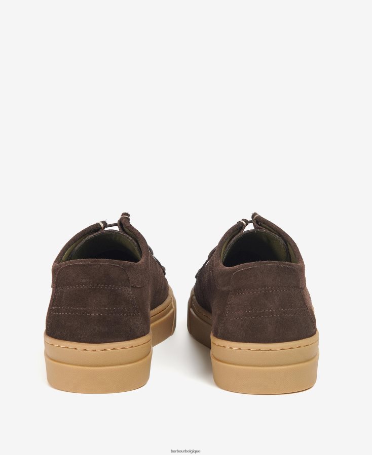 chaussure Barbour chaussures de poiré suède cola Hommes T2L6ZP1347