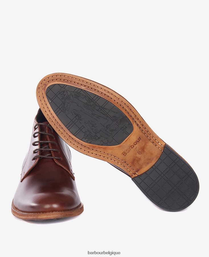 chaussure Barbour botte benwell chukka grain de châtaignier Hommes T2L6ZP1269