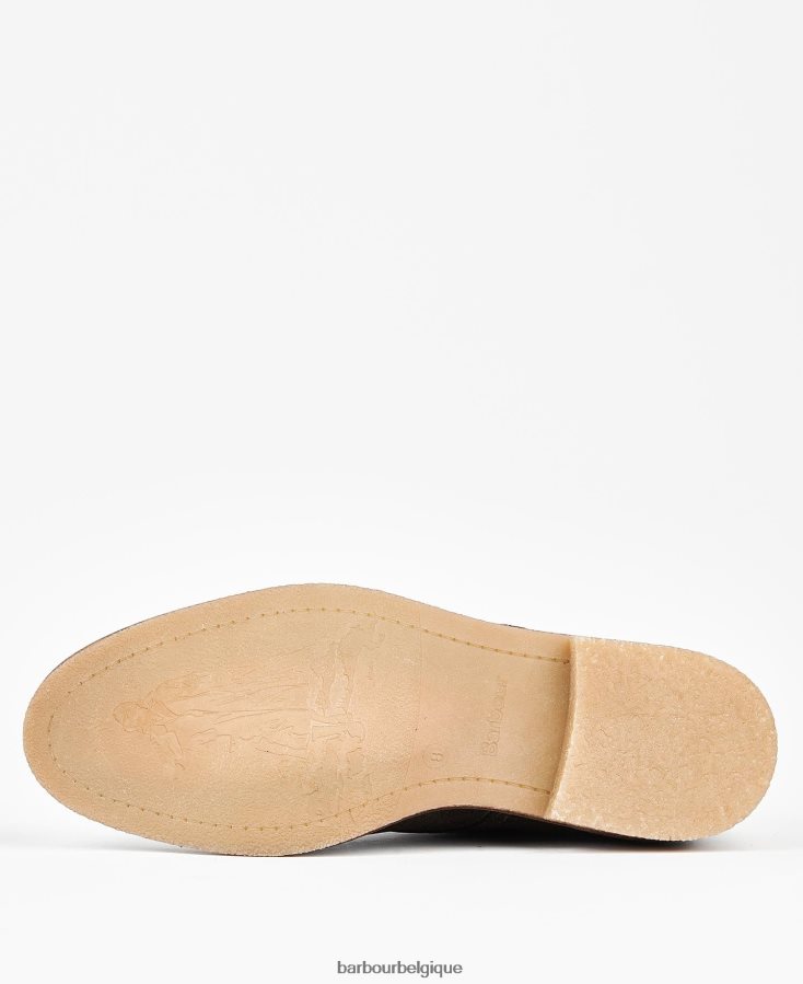 chaussure Barbour bottes de sonora Suède noir Hommes T2L6ZP1267