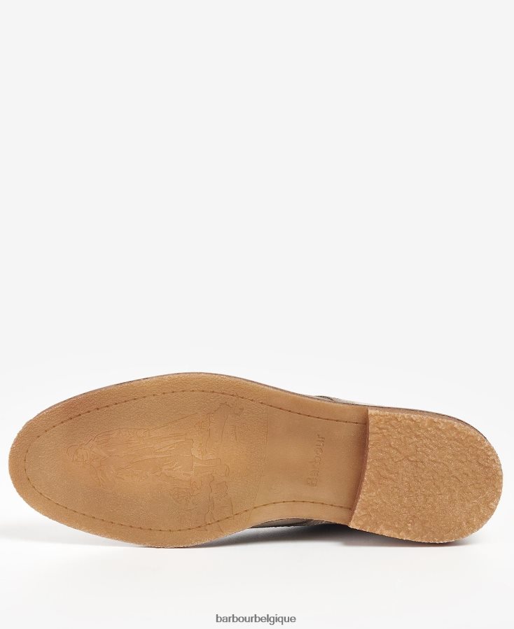 chaussure Barbour bottes de sonora sable noir Hommes T2L6ZP1255