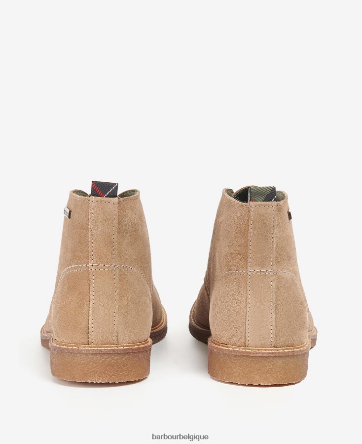 chaussure Barbour bottes de sonora sable noir Hommes T2L6ZP1256