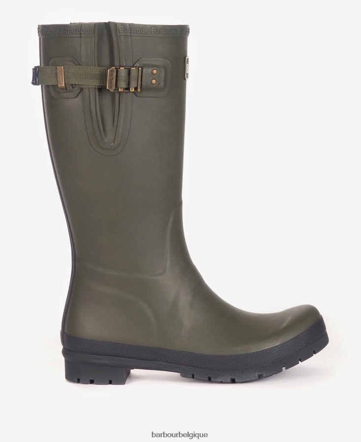 chaussure Barbour cirrus wellingtons noir Hommes T2L6ZP1359
