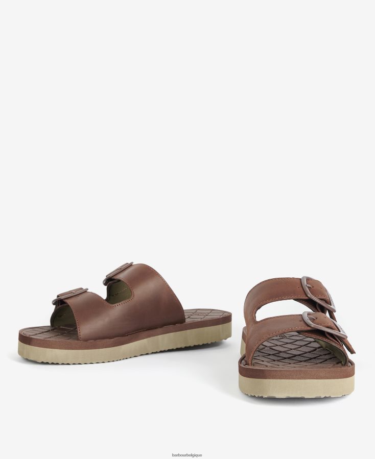 chaussure Barbour curseurs de boucle de fosse choco Hommes T2L6ZP1299