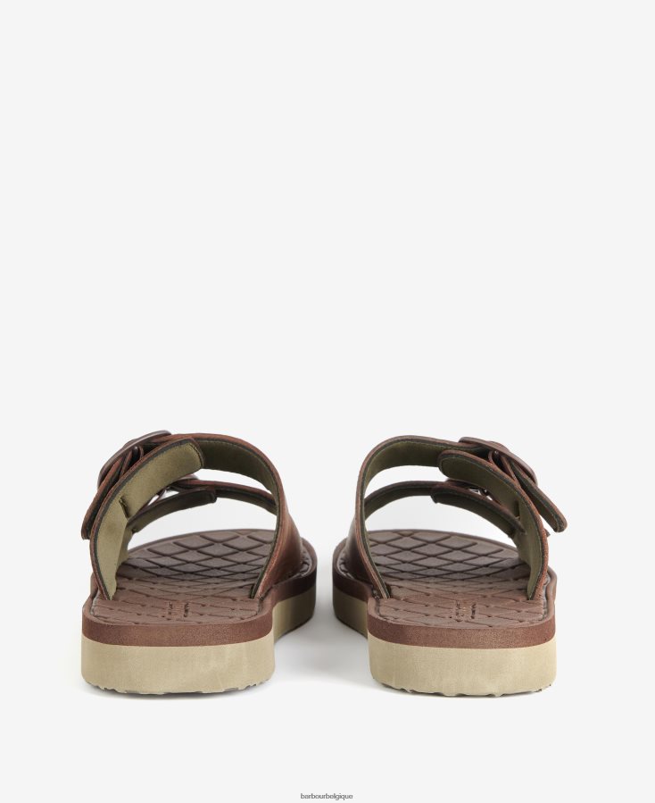 chaussure Barbour curseurs de boucle de fosse choco Hommes T2L6ZP1299