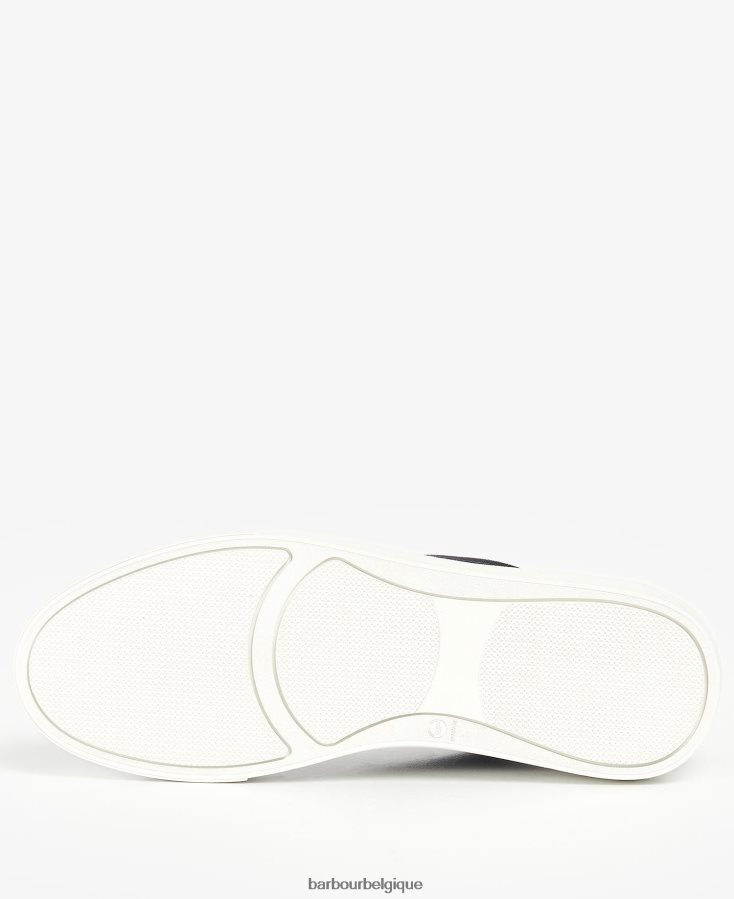 chaussure Barbour baskets lago daim bleu marine Hommes T2L6ZP1307