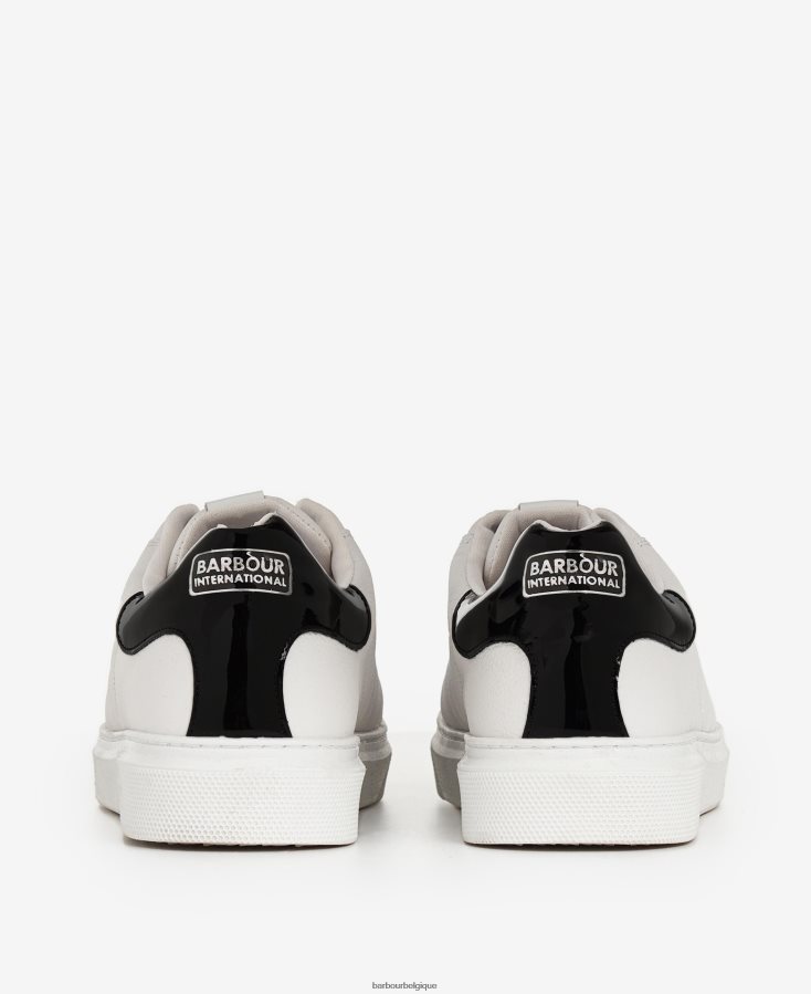 chaussure Barbour formateurs de grève noir classique Hommes T2L6ZP1320