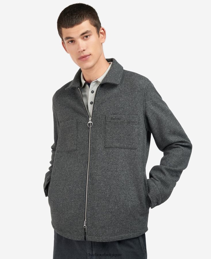 vêtements Barbour laine ivoire charbon de bois/cordovan Hommes T2L6ZP220