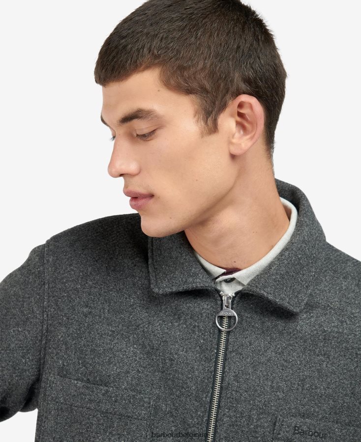 vêtements Barbour laine ivoire charbon de bois/cordovan Hommes T2L6ZP220