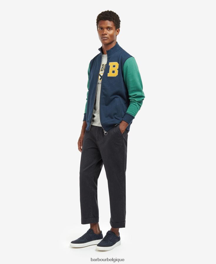 vêtements Barbour veste de motard northgate marine classique Hommes T2L6ZP1016