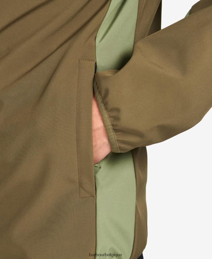 vêtements Barbour veste en coquille et polaire mercian noir classique Hommes T2L6ZP1135