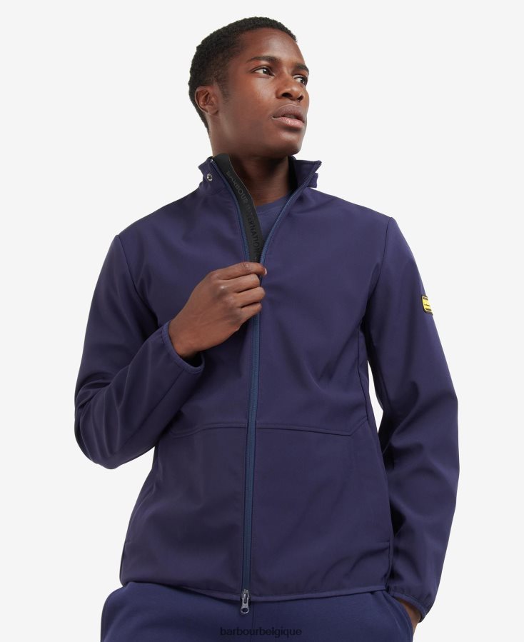 vêtements Barbour veste en napier encre Hommes T2L6ZP1139