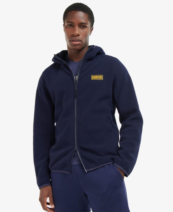 vêtements Barbour veste polaire preston encre Hommes T2L6ZP1136