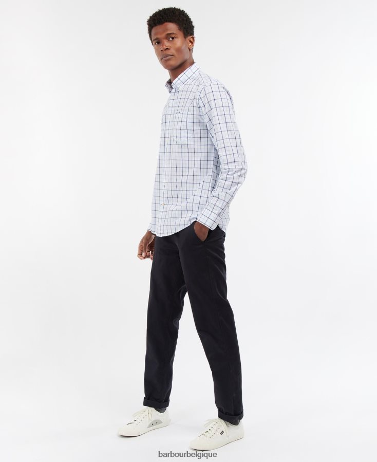 vêtements Barbour chemise Bradwell sur mesure grès Hommes T2L6ZP362