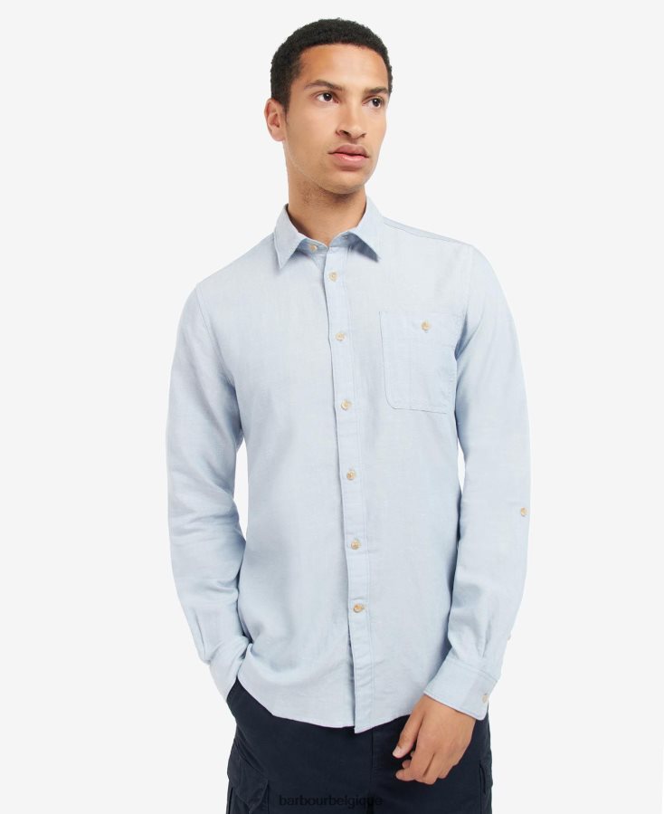 vêtements Barbour chemise Ruthwell sur mesure chambray Hommes T2L6ZP513