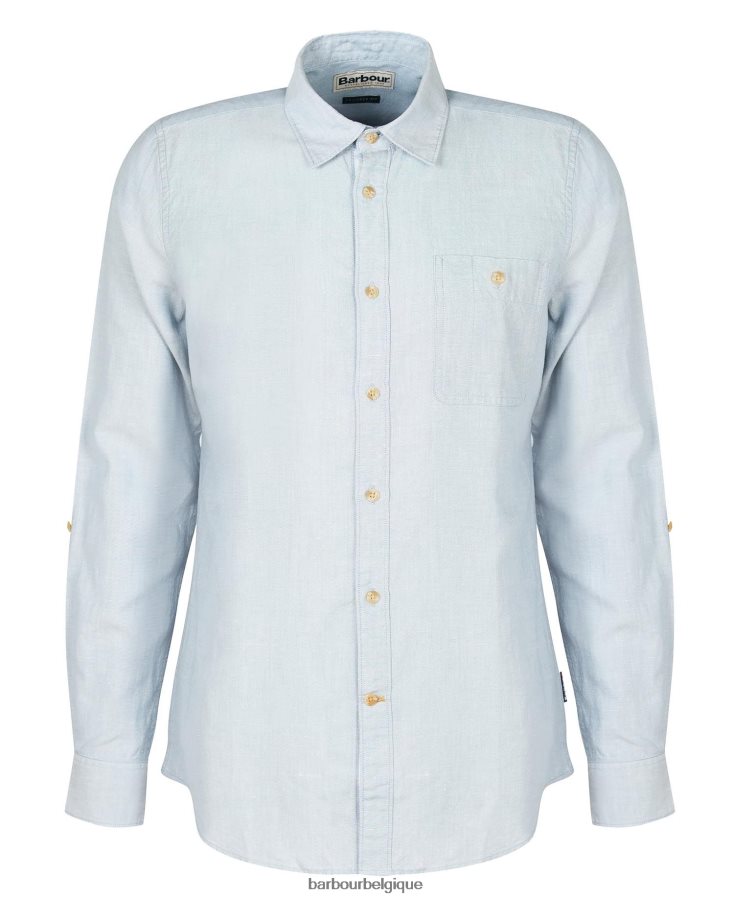 vêtements Barbour chemise Ruthwell sur mesure chambray Hommes T2L6ZP513