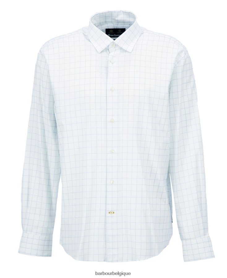 vêtements Barbour chemise active country hanstead ciel Hommes T2L6ZP393