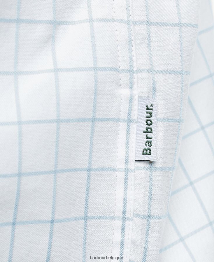 vêtements Barbour chemise active country hanstead ciel Hommes T2L6ZP393