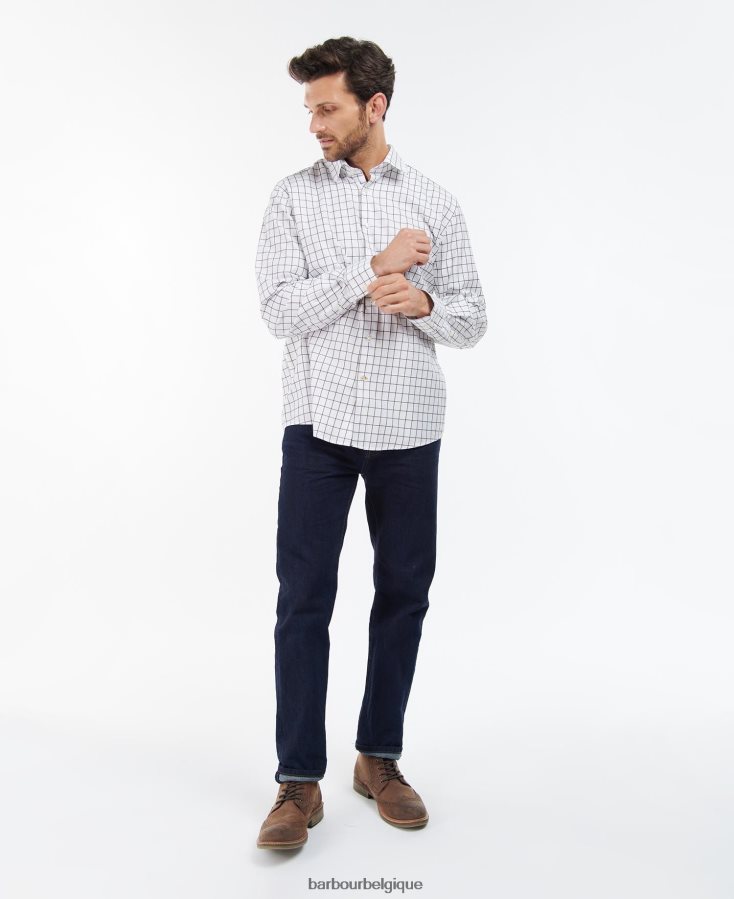 vêtements Barbour chemise active country hanstead mi olive Hommes T2L6ZP458