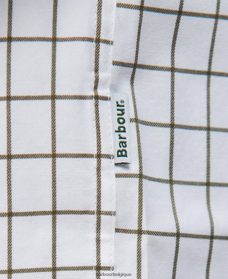 vêtements Barbour chemise active country hanstead mi olive Hommes T2L6ZP458