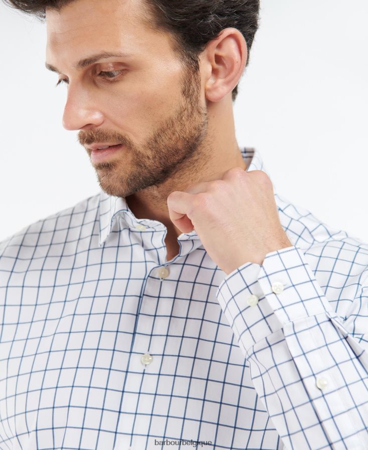 vêtements Barbour chemise active country hanstead mi olive Hommes T2L6ZP469