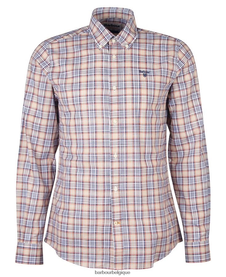 vêtements Barbour chemise ajustée Spillman pierre Hommes T2L6ZP450