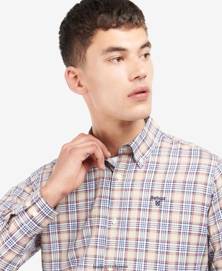 vêtements Barbour chemise ajustée Spillman pierre Hommes T2L6ZP450