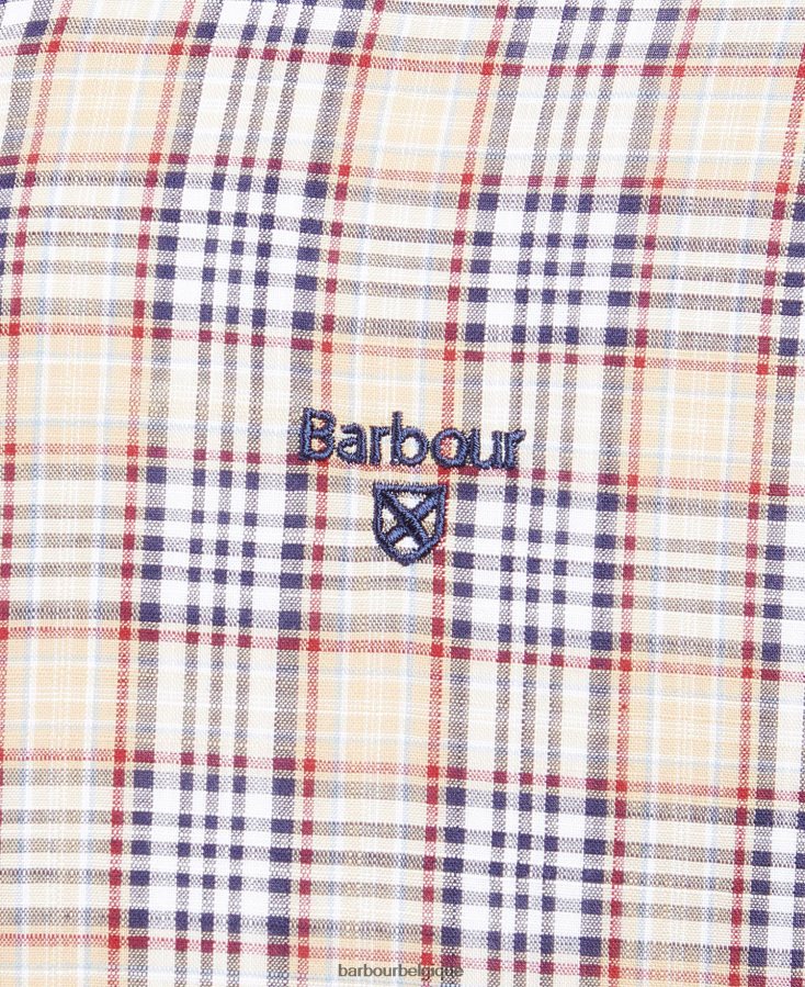 vêtements Barbour chemise ajustée Spillman pierre Hommes T2L6ZP450