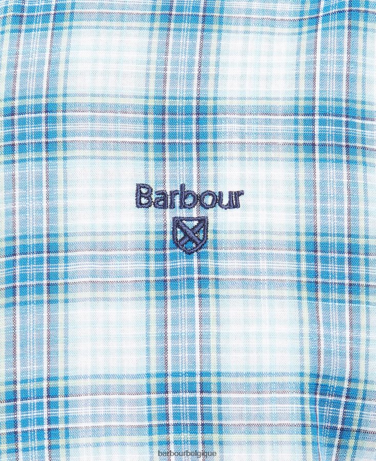 vêtements Barbour chemise ajustée Spillman pierre Hommes T2L6ZP462