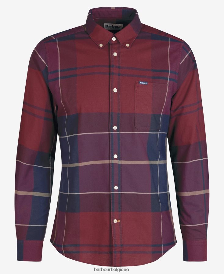 vêtements Barbour chemise ajustée Stirling tartan cordouan Hommes T2L6ZP415