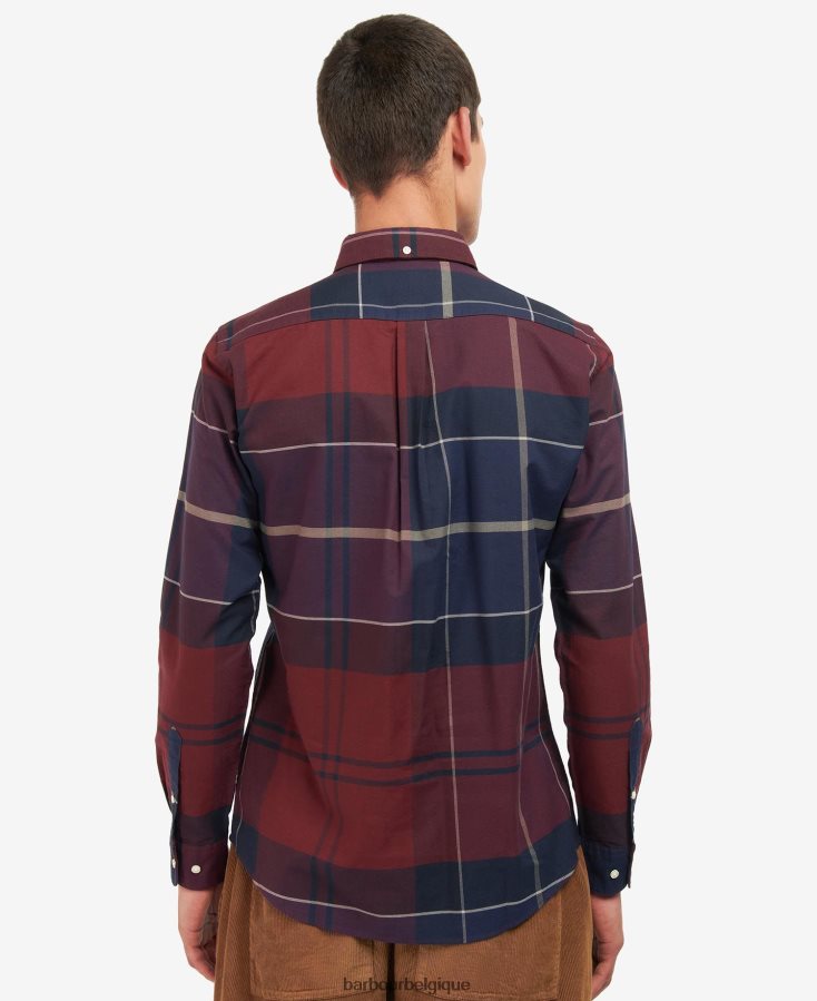 vêtements Barbour chemise ajustée Stirling tartan cordouan Hommes T2L6ZP415
