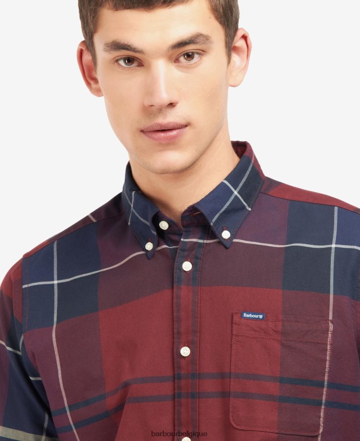 vêtements Barbour chemise ajustée Stirling tartan cordouan Hommes T2L6ZP415