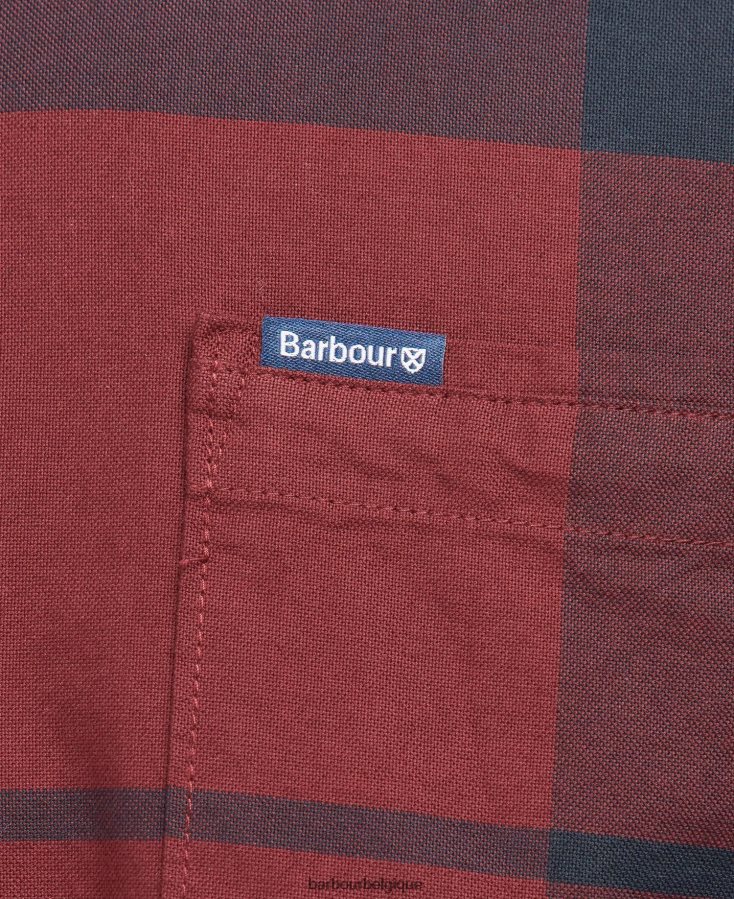 vêtements Barbour chemise ajustée Stirling tartan cordouan Hommes T2L6ZP415
